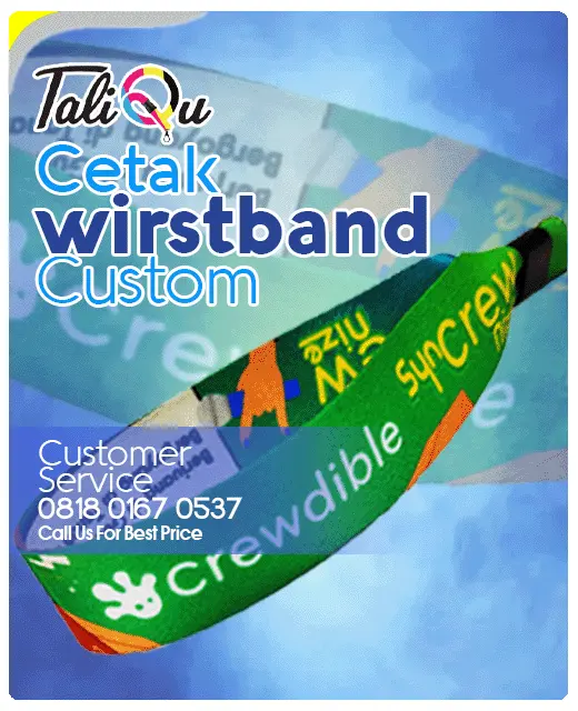 Wristband / Gelang Event CREWDIBLE