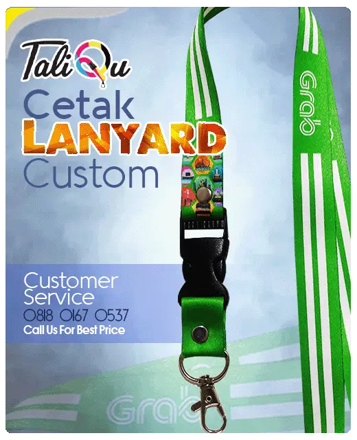 LANYARD CUSTOM Grab Indonesia